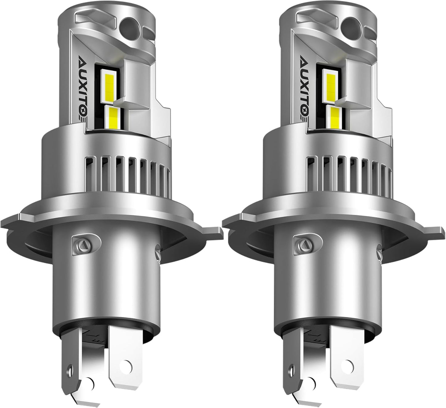 AUXITO H4 Light Bulbs: 30000LM Ultra Brightness for Safety