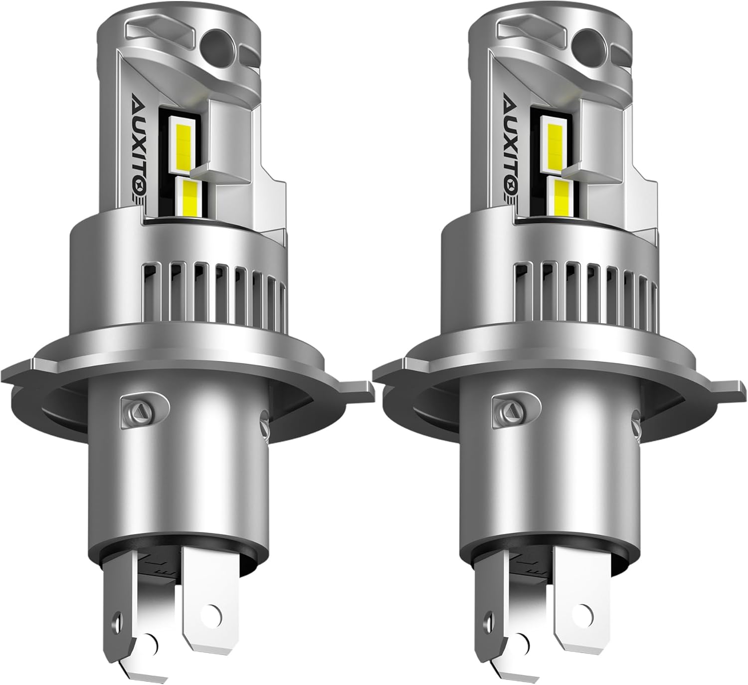 AUXITO H4 Light Bulbs: 30000LM Ultra Brightness for Safety