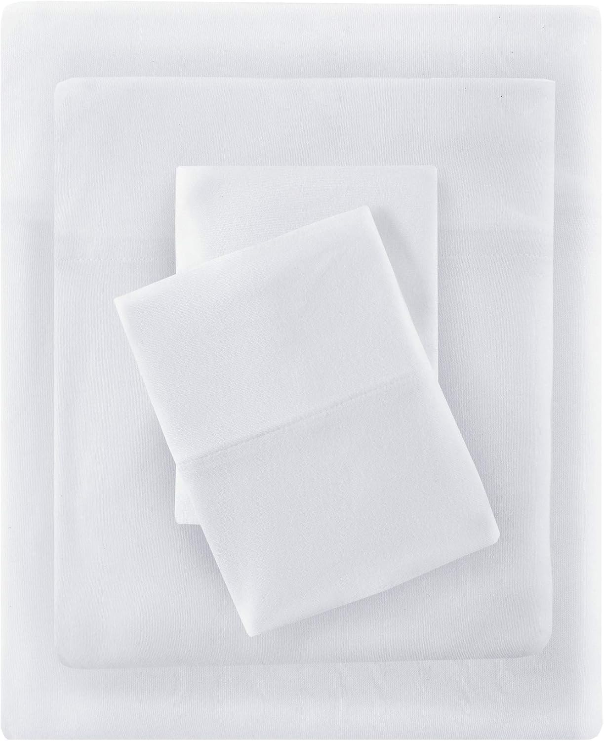 Intelligent Design Cotton Blend Jersey Knit Bed Sheet Set for Comfort