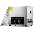 CREWORKS Ultrasound Cleaner with Heater and Timer - Professional 1.6