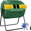 F2C Compost Bin Dual Chamber Tumbling Composter - Fast Organic
