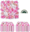 3D Flower Wall Panel Artificial Floral Backdrop - Seamless Privacy