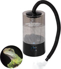 4L Reptile Humidifier Fogger with Extended Hose (Black) - Quiet