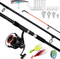 Surf Fishing Rod and Reel Combo 12ft 9000 Reel - Complete Saltwater