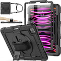 SEYMAC stock Case for iPad Pro 12.9 in - Rugged 360 Rotating Stand