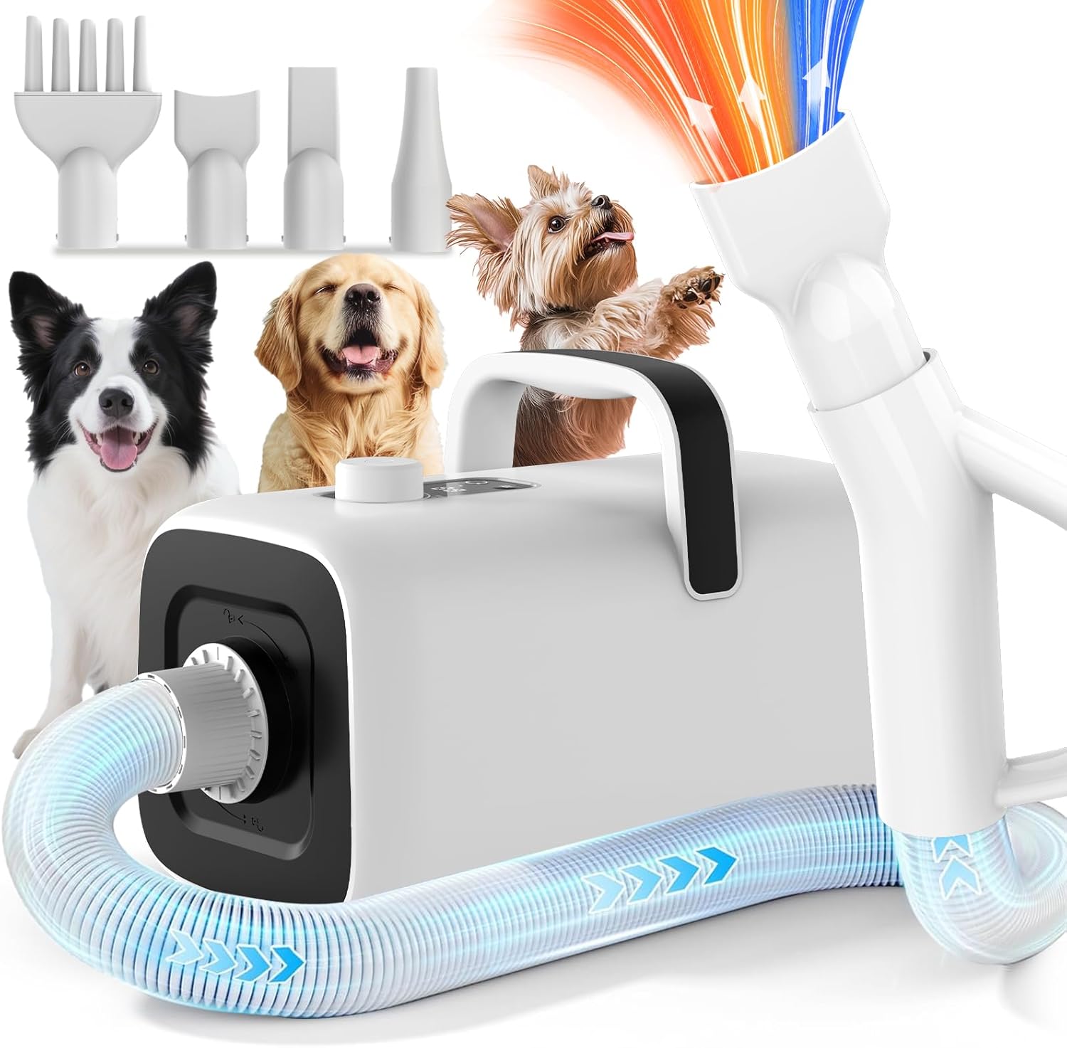 High Velocity Dog Dryer for Quick and Efficient Grooming