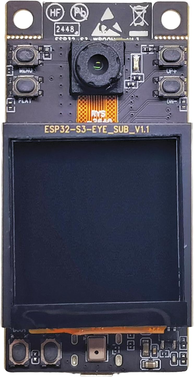 ESP32-S3-EYE Development Board with 2MP Camera and LCD Screen