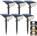 Solar Lights Outdoor Spotlights, 5 Modes 6-Pack - Versatile Yard
