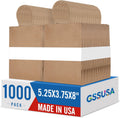 Paper Gift Bags 5.25x3.75x8 1000pcs - Heavy Duty Kraft Small Bags