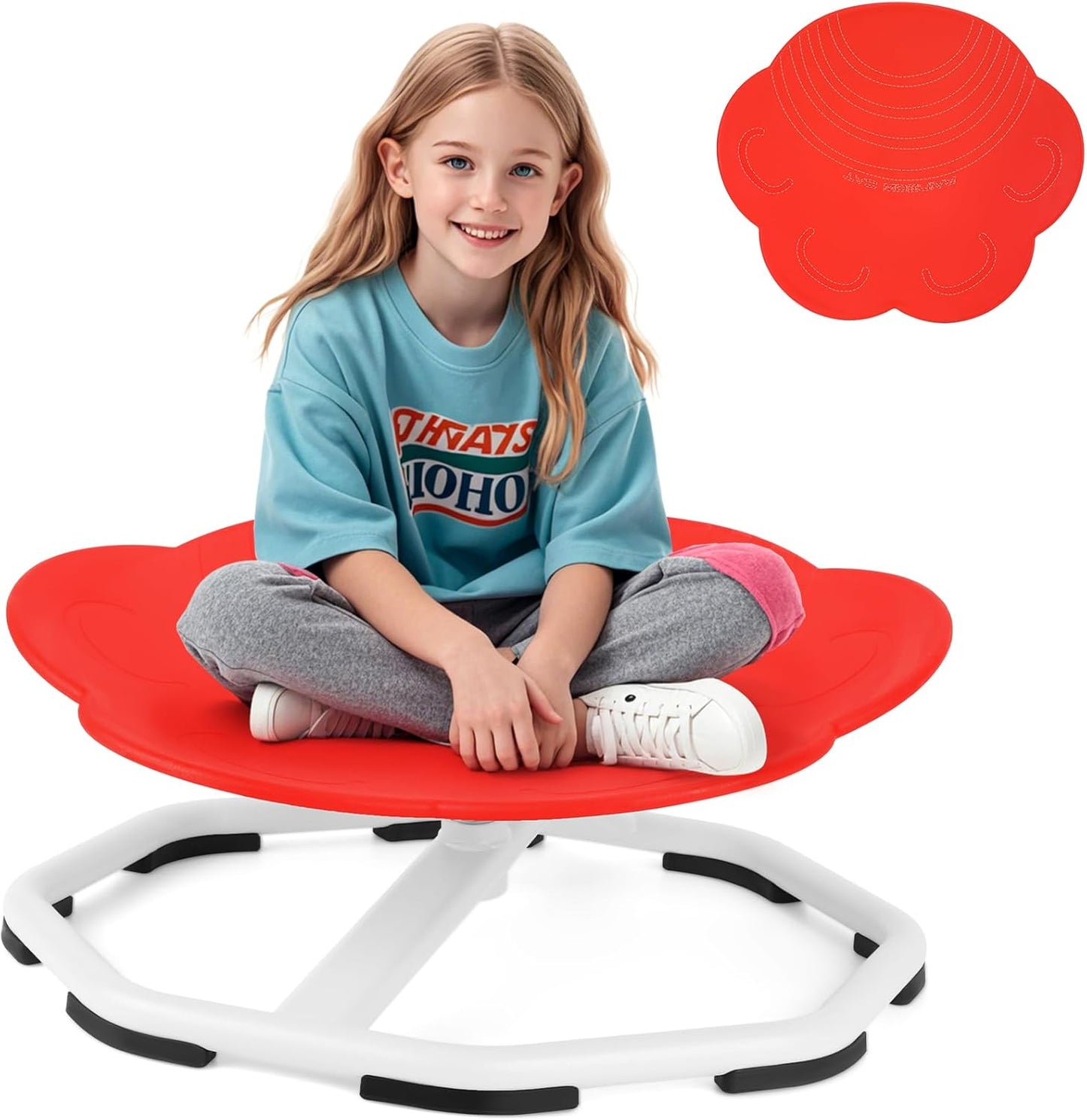 Kirumie Spinning Sensory Chair for Kids
