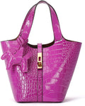 Tote Bag for Women Vegan Leather Bucket Purse - Compact (Style 6GSC)