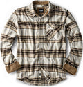 CQR Men's 100% Cotton Button Down Flannel Shirt - Warm (Style VQF3)