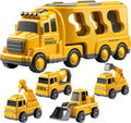 Construction Trucks Toddler Boy Toys Cars for Toddlers 1-3 - Playset