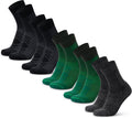 DANISH ENDURANCE Light Hiking Socks - Breathable Merino Comfort