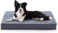 Orthopedic Dog Bed for Extra Large Medium Dogs - Supportive Egg-Crate