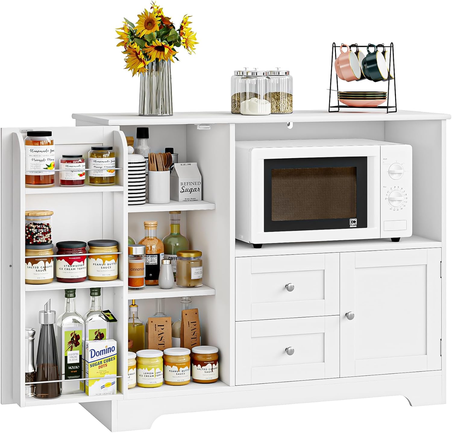 BOTLOG Kitchen Storage Cabinet - Maximize Organization!