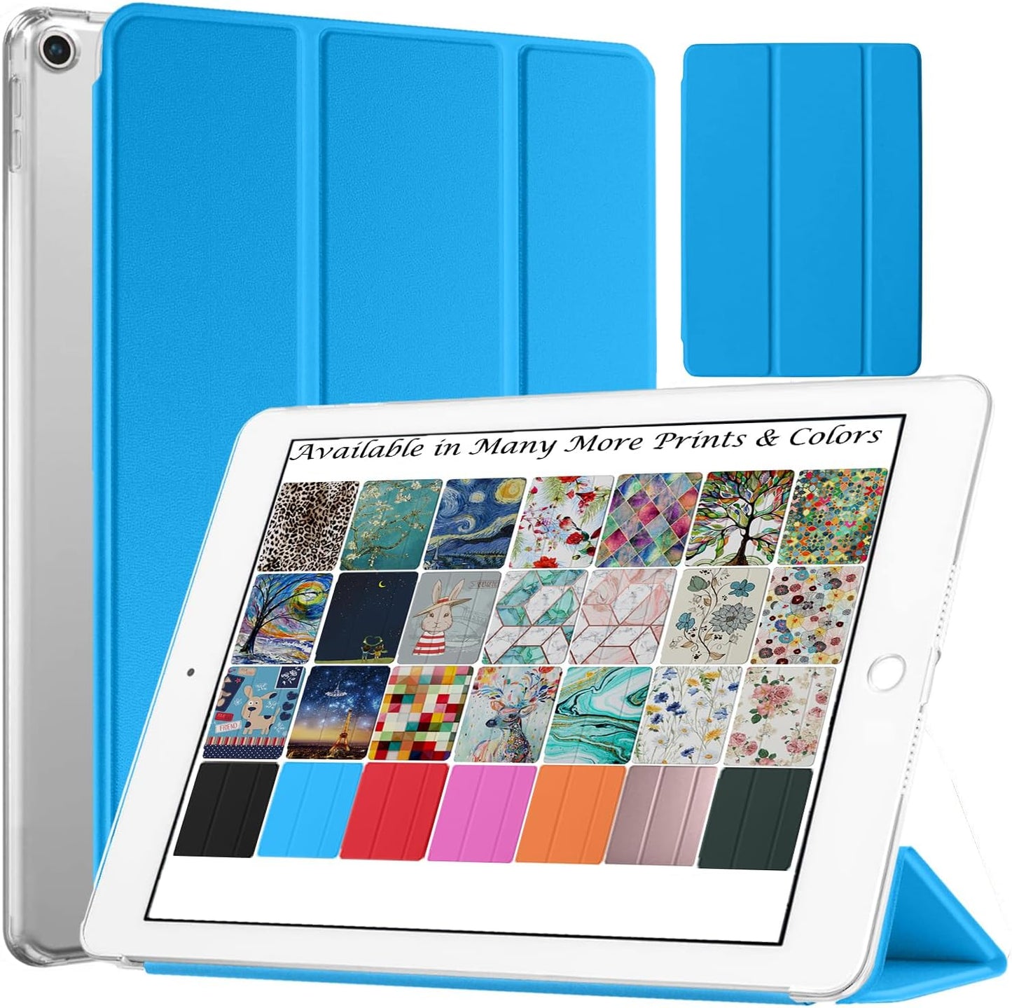 DuraSafe Cases for iPad 10.2 9 8 7 Gen - Blue Protective Cover