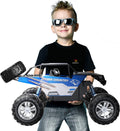 DEERC Large 1:8 Scale Monster Truck for Adults and Boys - Long Run 4WD