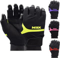 Ladies Weight Lifting Gloves for Women - Padded Anti-Slip Grip