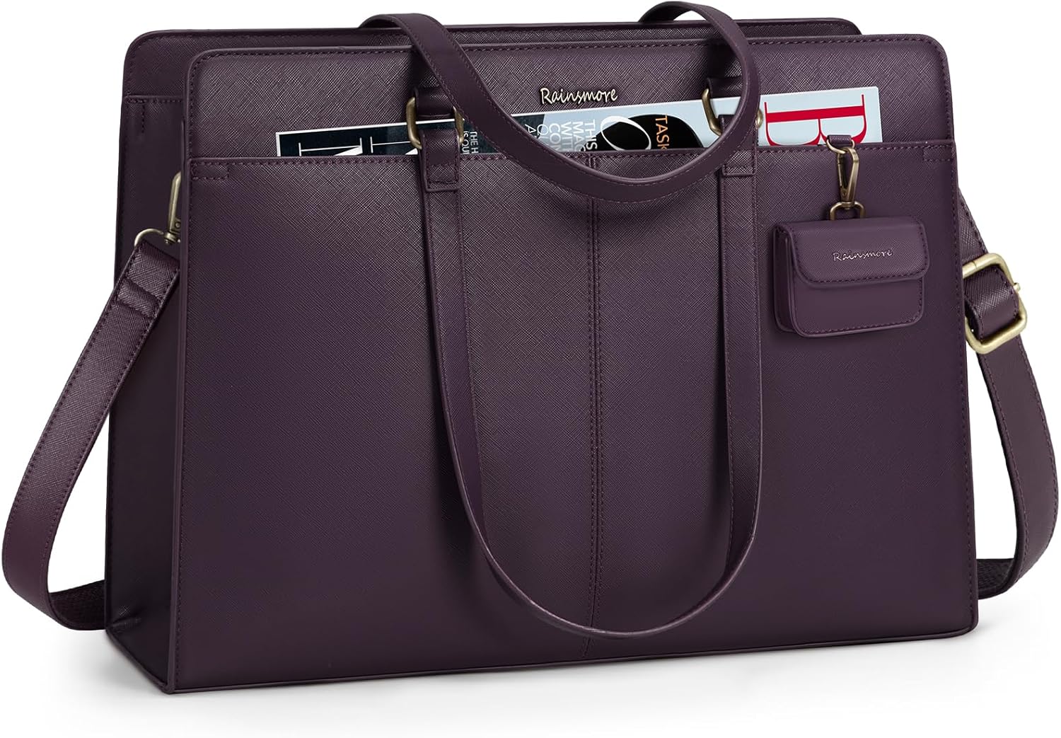 Professional 15.6 Inch Laptop Bag for Women - Stylish Tote