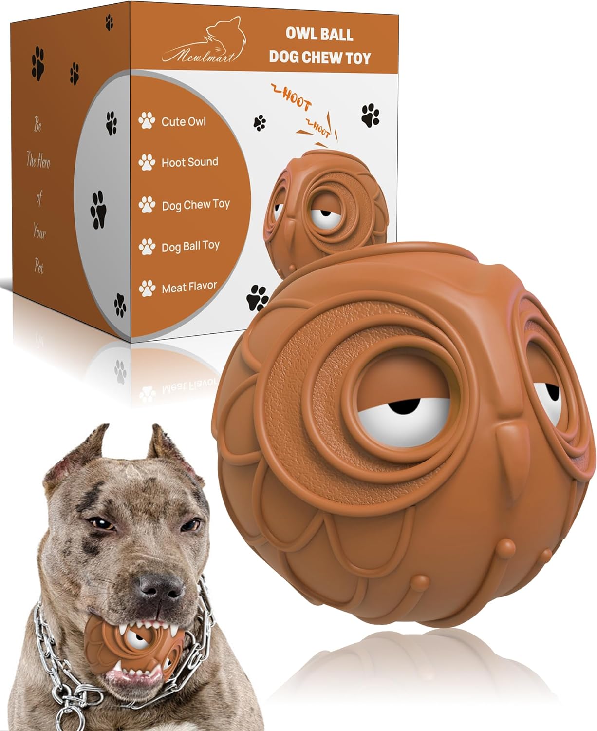 Aggressive Chewer? Meet Owl Chew Toy!
