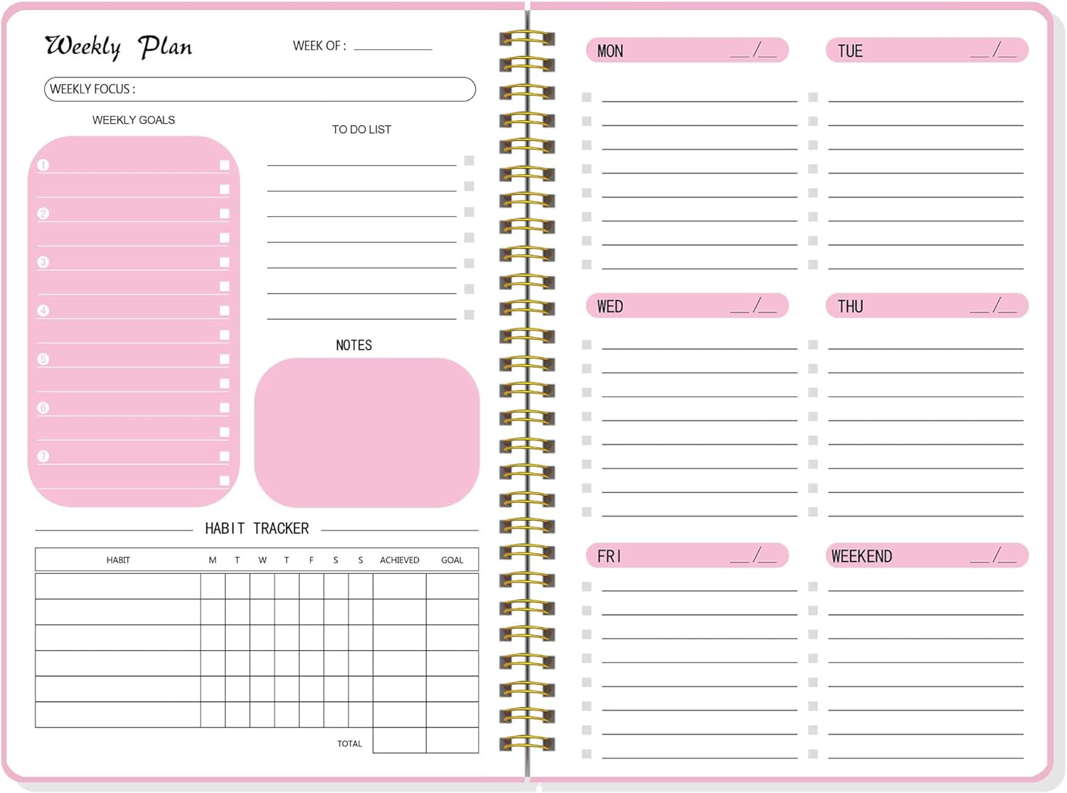Stay Organized with OFFIUSE Weekly Planner