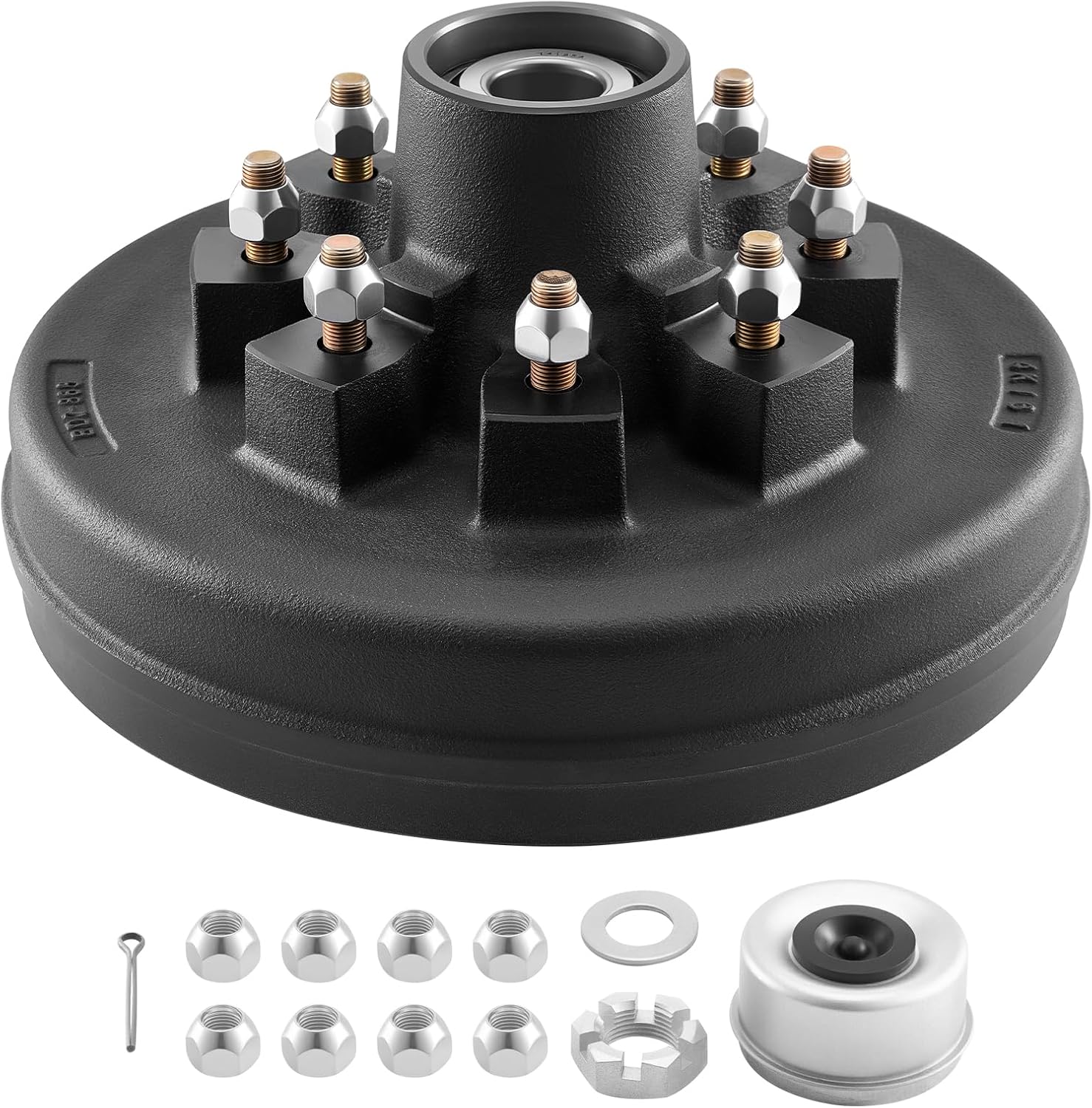 VEVOR Electric Trailer Brake Drum for 7000 lbs Trailers and RVs