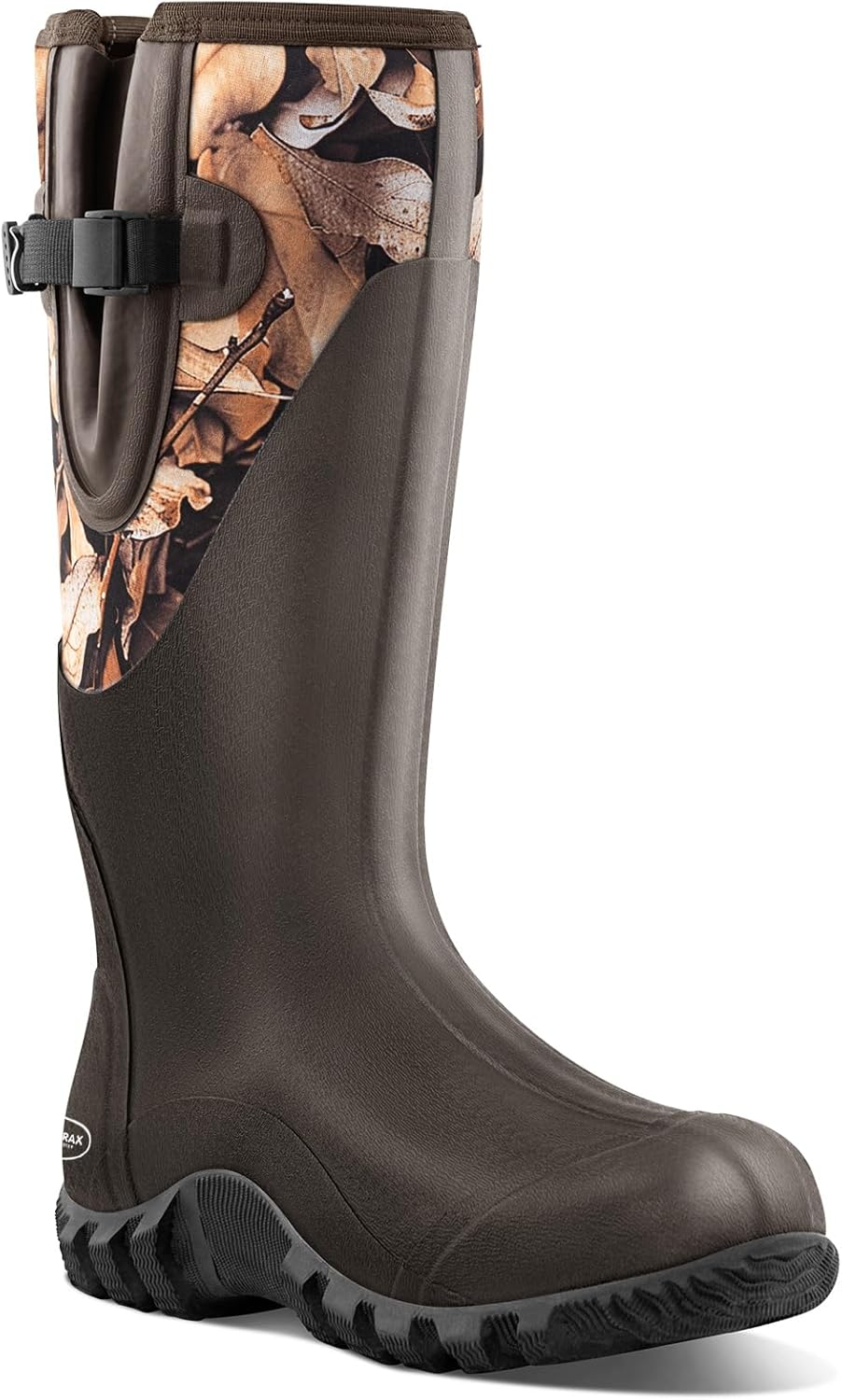 Men's Waterproof Rubber Muck Rain Boots for Fishing & Hunting