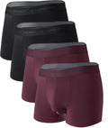 Men's Modal Dual Pouch Trunks - Breathable Support and Soft Feel