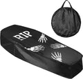 Helloween Pop Up Black Coffin 5ft Scary Fake Coffin Prop - Portable