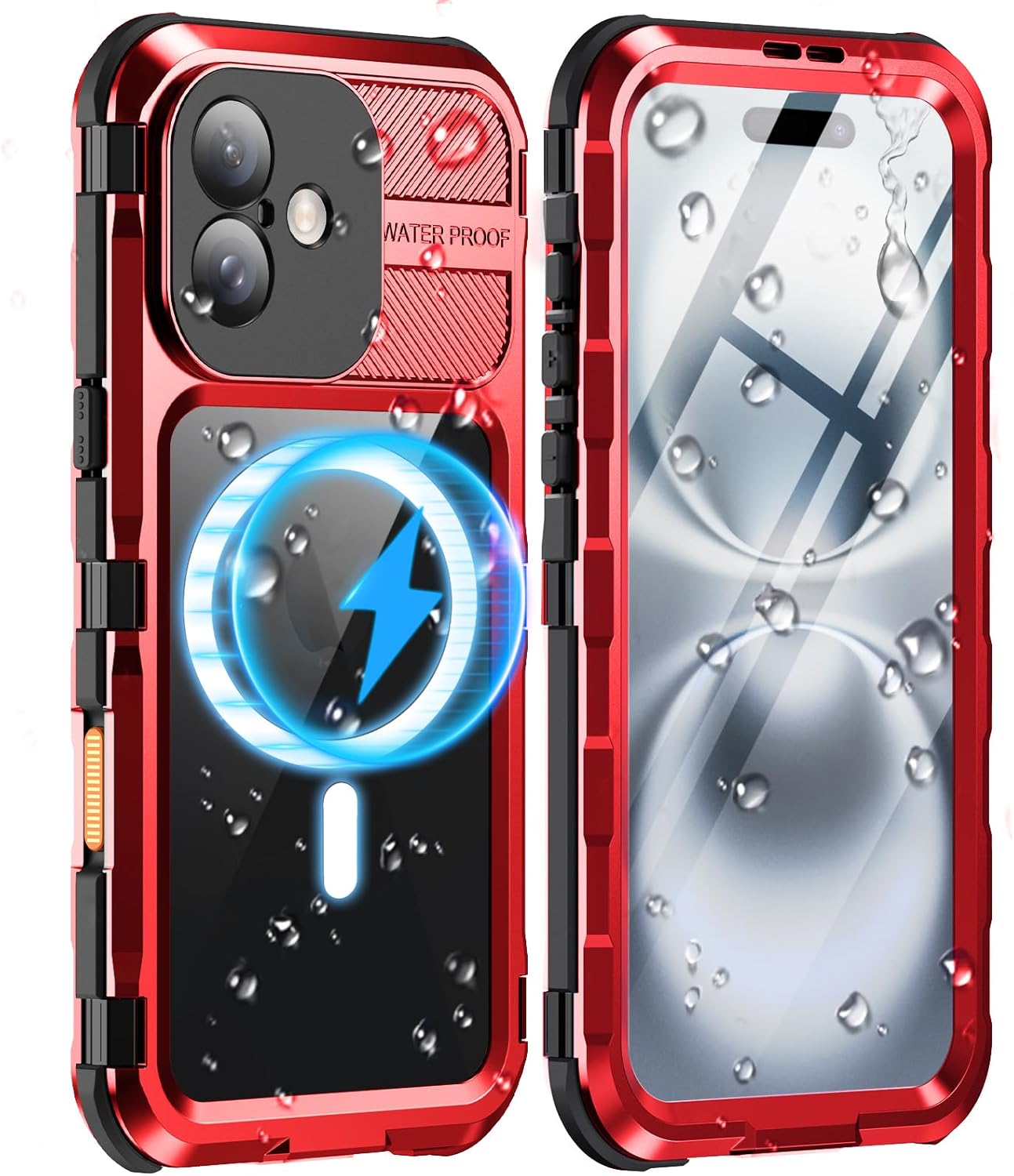 WIFORT Waterproof Case for iPhone 16 - Heavy Duty Protection