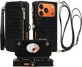 Crossbody Wallet Case for iPhone 17 Pro - Wallet, Strap & RFID