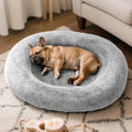 Medium Sized Orthopedic Dog Bed Donut Calming Pet Bed - Supportive