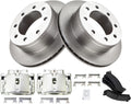 TRQ Rear Brake Pad & Rotor Kit Compatible with 2500 Series - Complete