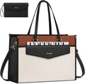 LOVEVOOK Laptop Bag for Women: Stylish 2-in-1 Tote