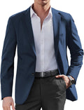 Mens Casual Sport Coat for Men - Lightweight Two Button Blazer