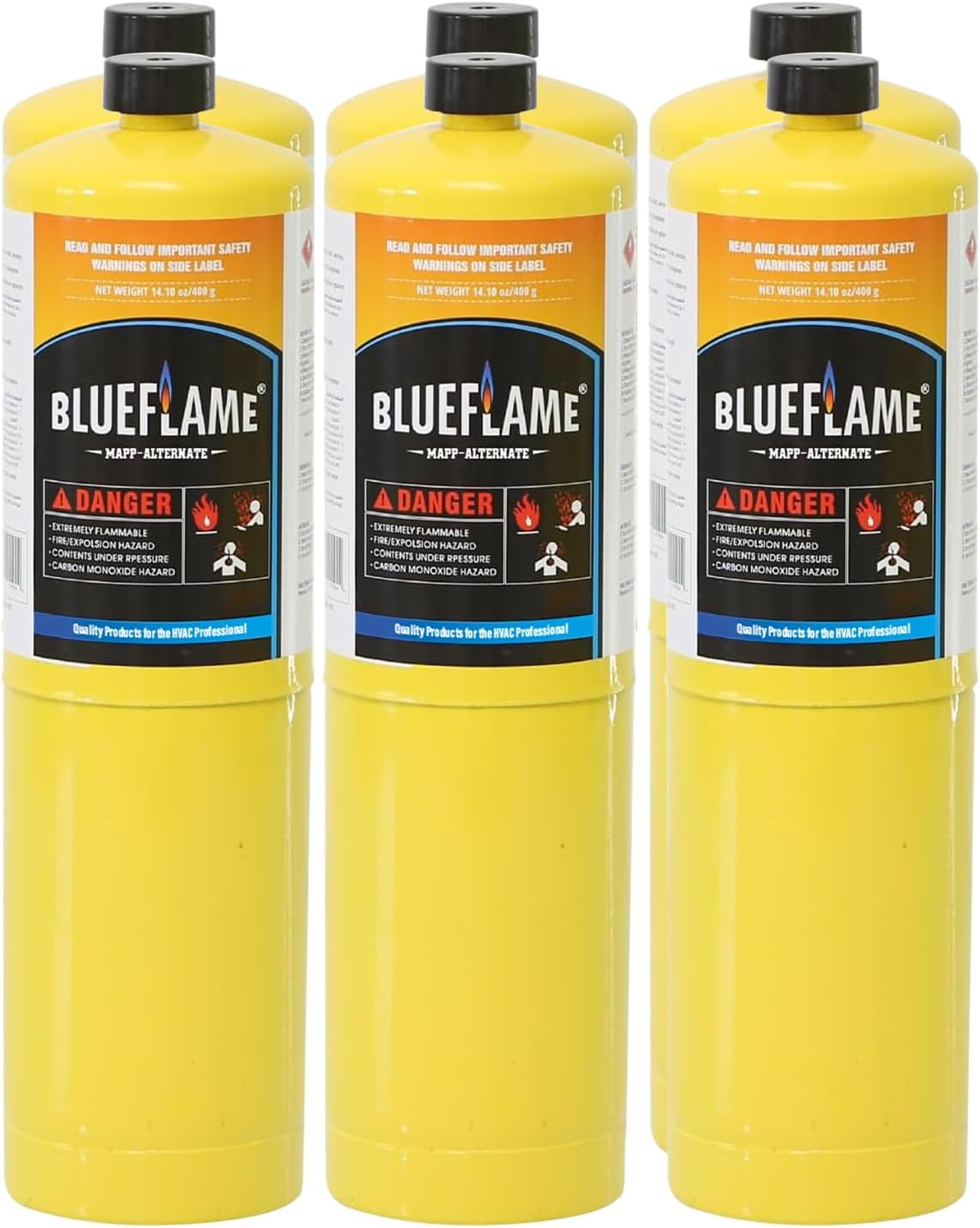 BlueFlame MAPP ALTERNATE Gas Cylinder for Welding and Cooking