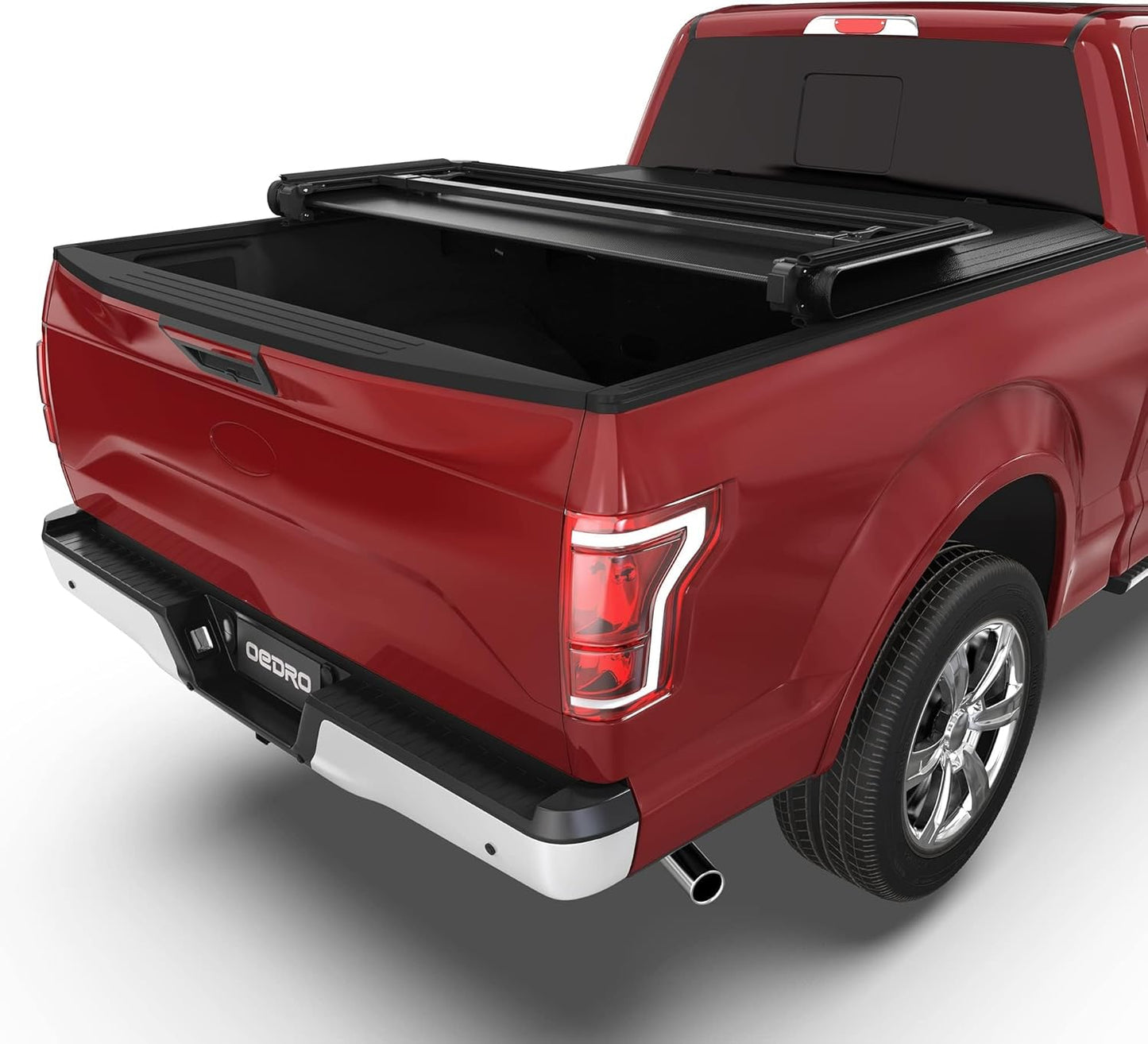 oEdRo Tri-Fold Truck Bed Tonneau Cover for Ford F-150 5.5ft Bed