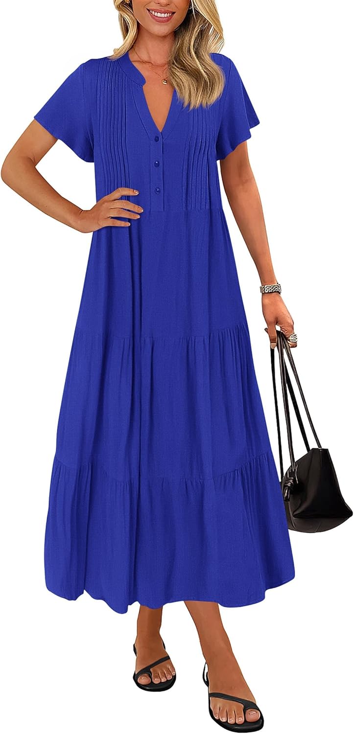 KIRUNDO Summer Maxi Dresses for Women 2025: Stylish and Versatile