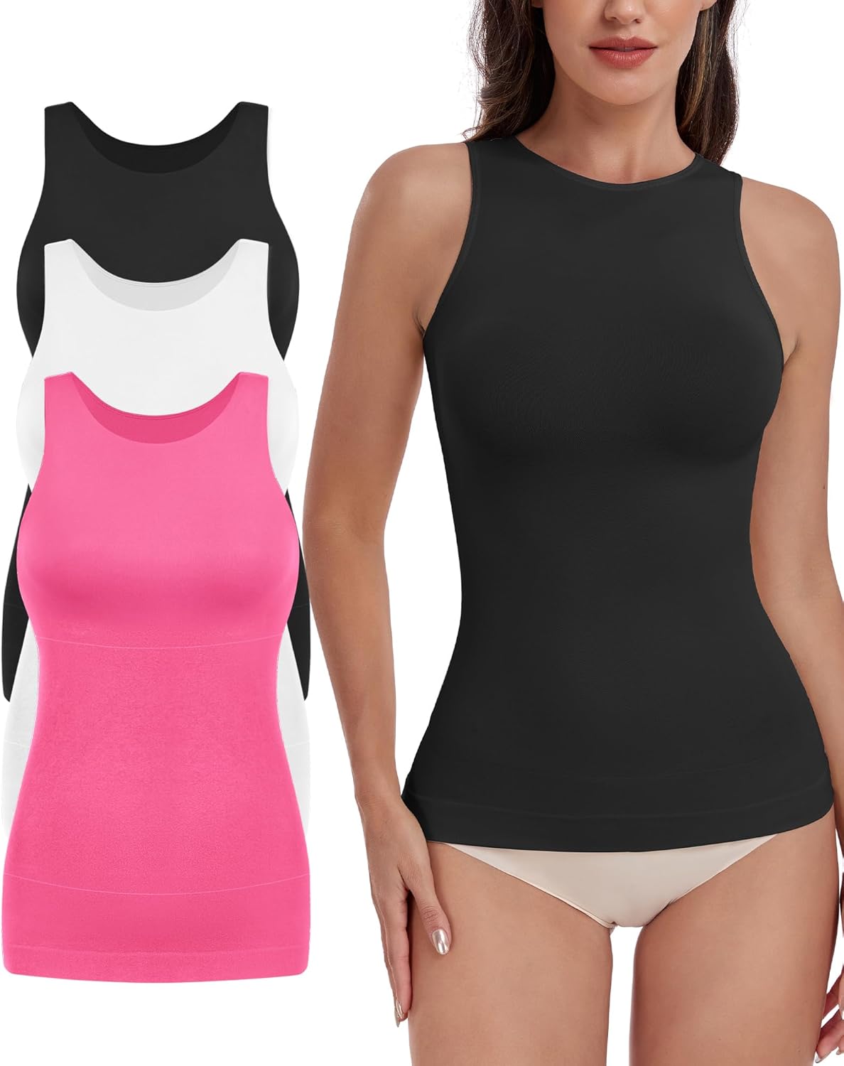 EUYZOU Women Shapewear Tummy Control Tank Tops for Comfort
