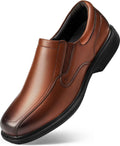 Men's Casual Slip-on Loafers Stretch Shoes Square Toe - Comfortable