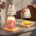 Candle Warmer Lamps 2 Pack - Electric Wax Warmer with Timer and Dimmer