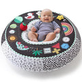 Baby Play Ring Inflatable Seat for Sitting Support - Montessori Focus