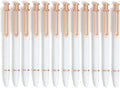 Monterey Ballpoint Pens Set of 12 - Bold 1.0 mm Black Ink