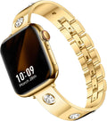 Missair Compatible Apple Watch Band 38-49mm - Dressy Stainless Steel 6