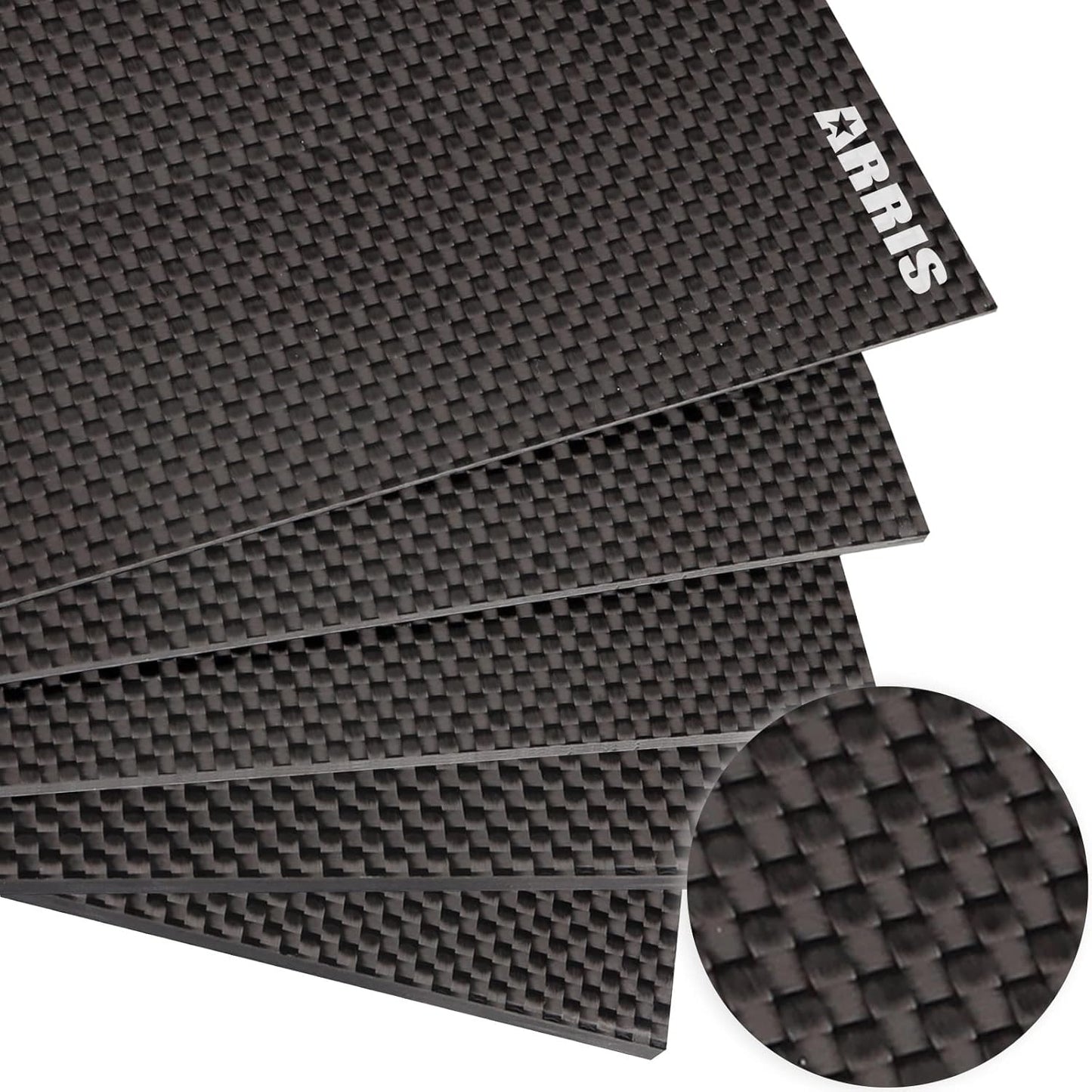 ARRIS 400x500mm Carbon Fiber Sheet for DIY and High Performance