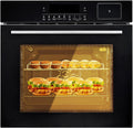 24in Electric Single Wall Oven 2.5 Cu ft Convection - Air Fry Option