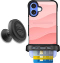 Scooch Wingmate iPhone 16 Plus Case with Card Holder - Slim Wallet