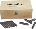 HimaPro Letter and Number Stamp Set 36pcs 8mm - Durable Metal Stamps