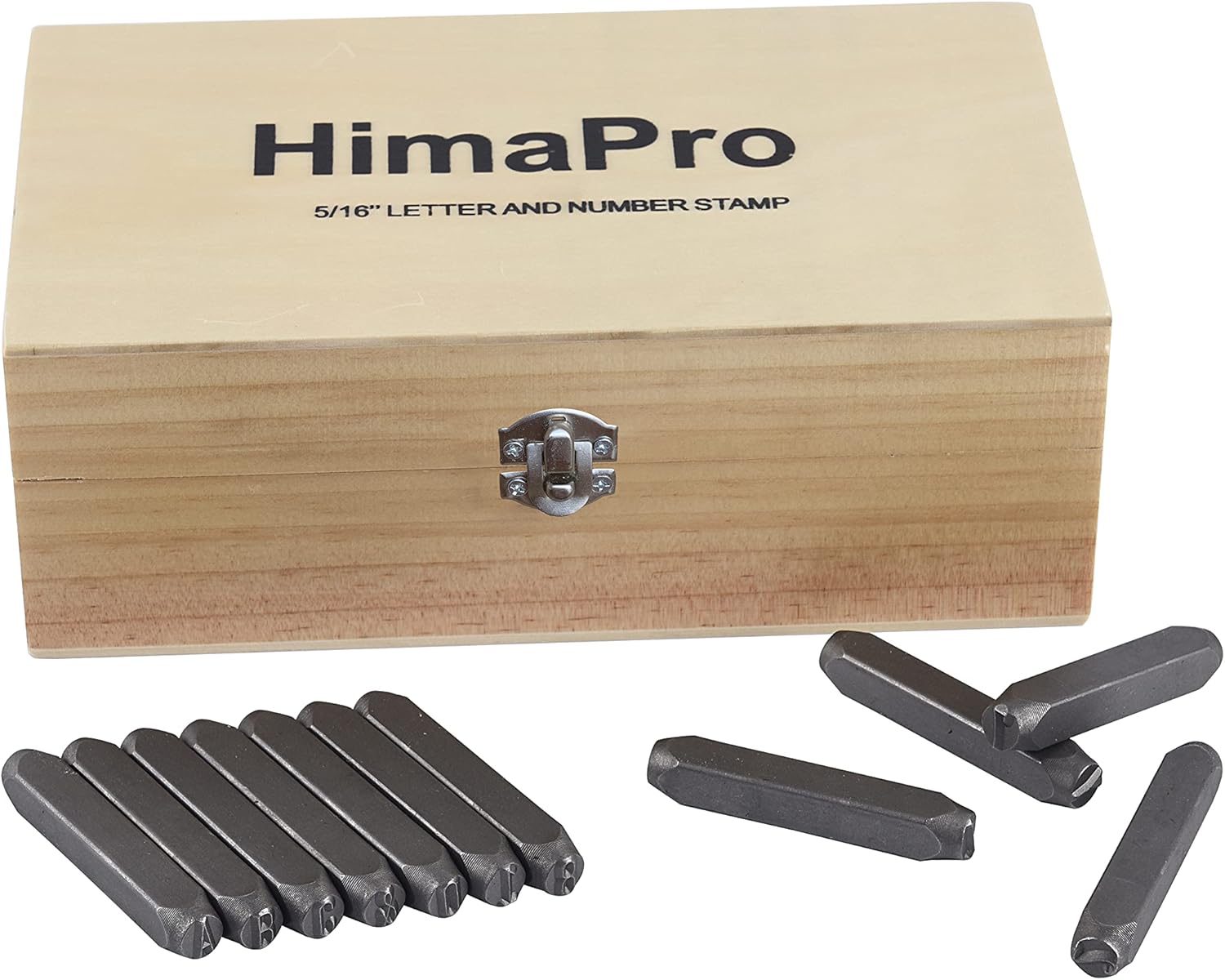 HimaPro Letter and Number Stamp Set for Precision Crafting